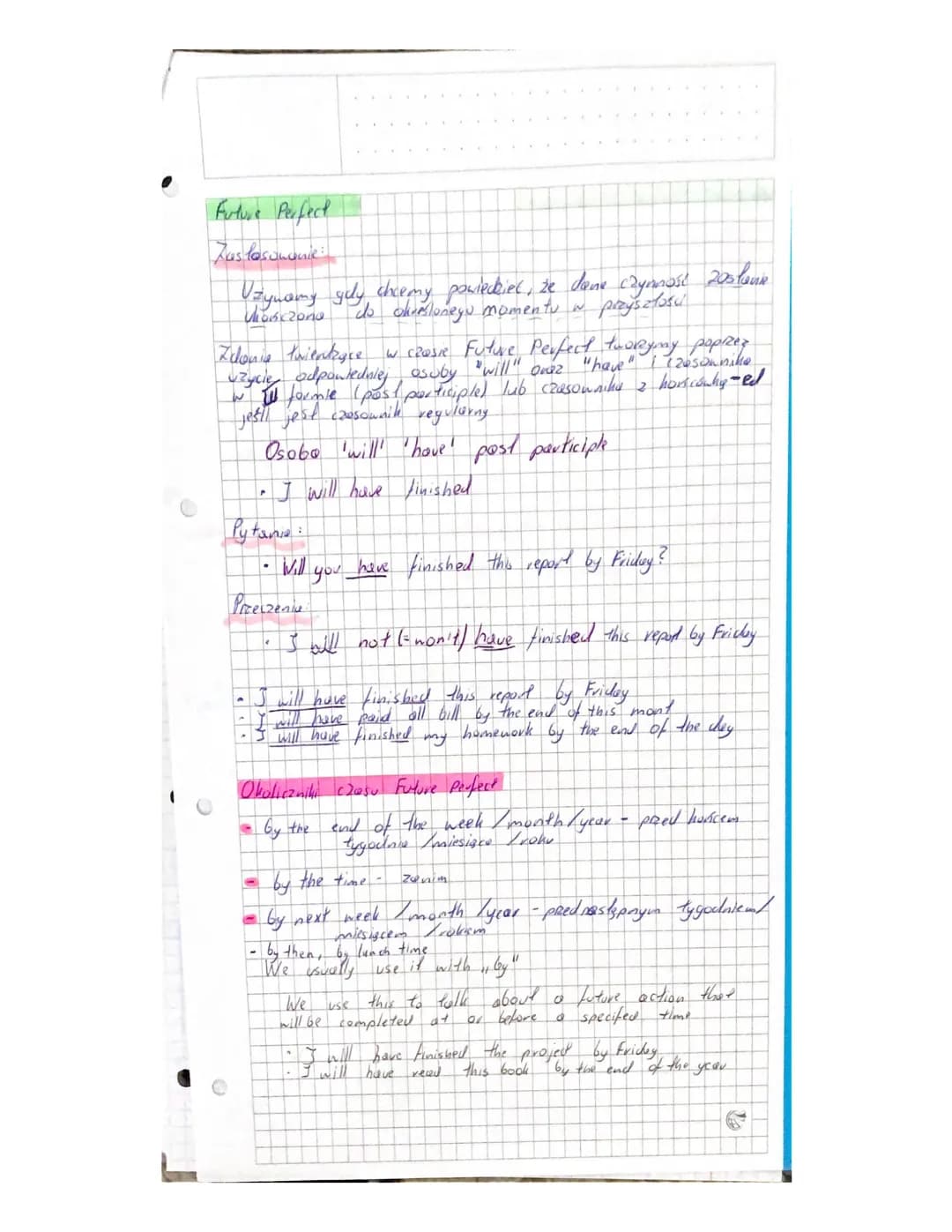 # Czasy
## PRESENT PERFECT - skutek wykonanej czynności
Kiedy mówimy o czynnościach, które miały miejsce w przeszłości, a jej skutki są wido
