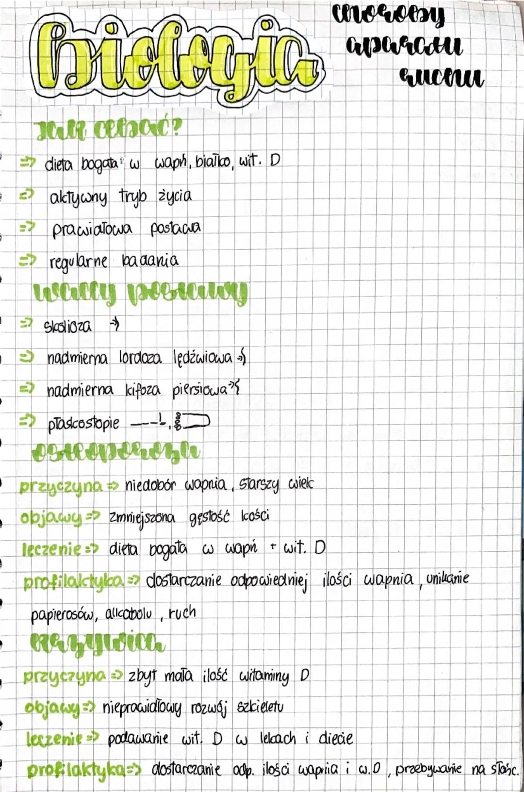 Triclorio
Jati ceface?
dieta bogata w wapń, białko, wit. D
=> aktywny tryb życia.
=> prawidłowa postacia
=> regularne badania
wally peercawy