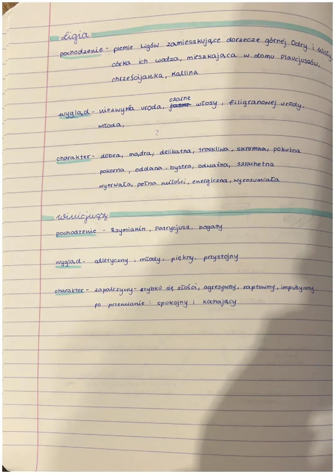 Temat
Marek Winicjusz jako bohater dynamiceny.
Miłość Ligii i winicjusza.
2
4 Pierwsze spotkanie Rigi w domu Avlusu plavojuszce - zauroczeni