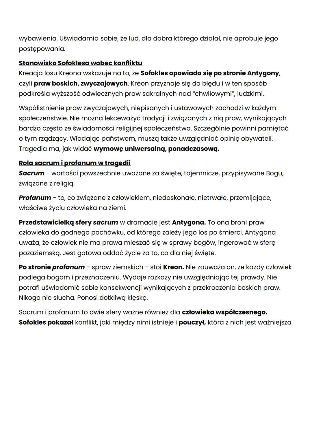 Autor: Sofokles.
Tytuł: Antygona - powstanie w 442 p.n.e.; wystawiana między 442 a 440 p.n.e., gdy
Sofokles miał już ponad 50 lat.
W VI ro