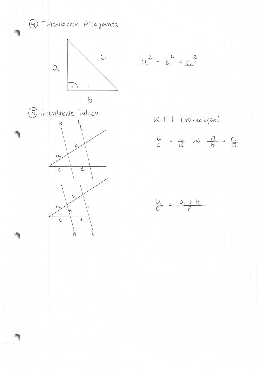 6843
MATEMATYKA
Symetralna odcinka nazywamy prostą prostopadłą do odcinka i dzie-
lada go na dwie rowne części
← symetralna
? Każdy punkt le