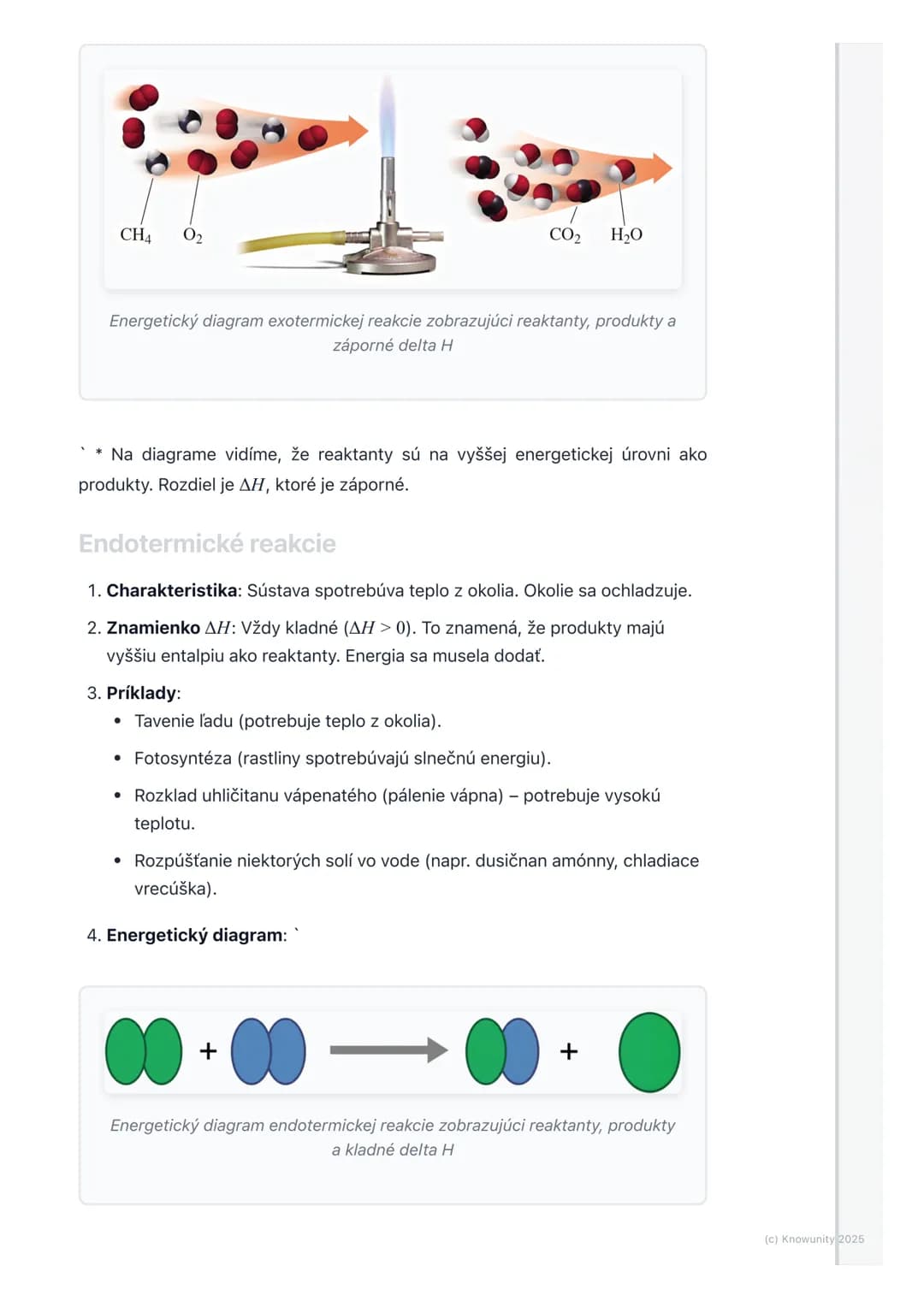 # Reakčné teplo (entalpia)
1. Prehľad a úvod
Takže, entalpia a reakčné teplo... Toto je dosť dôležitá téma v chémii, hlavne
keď chceme poc
