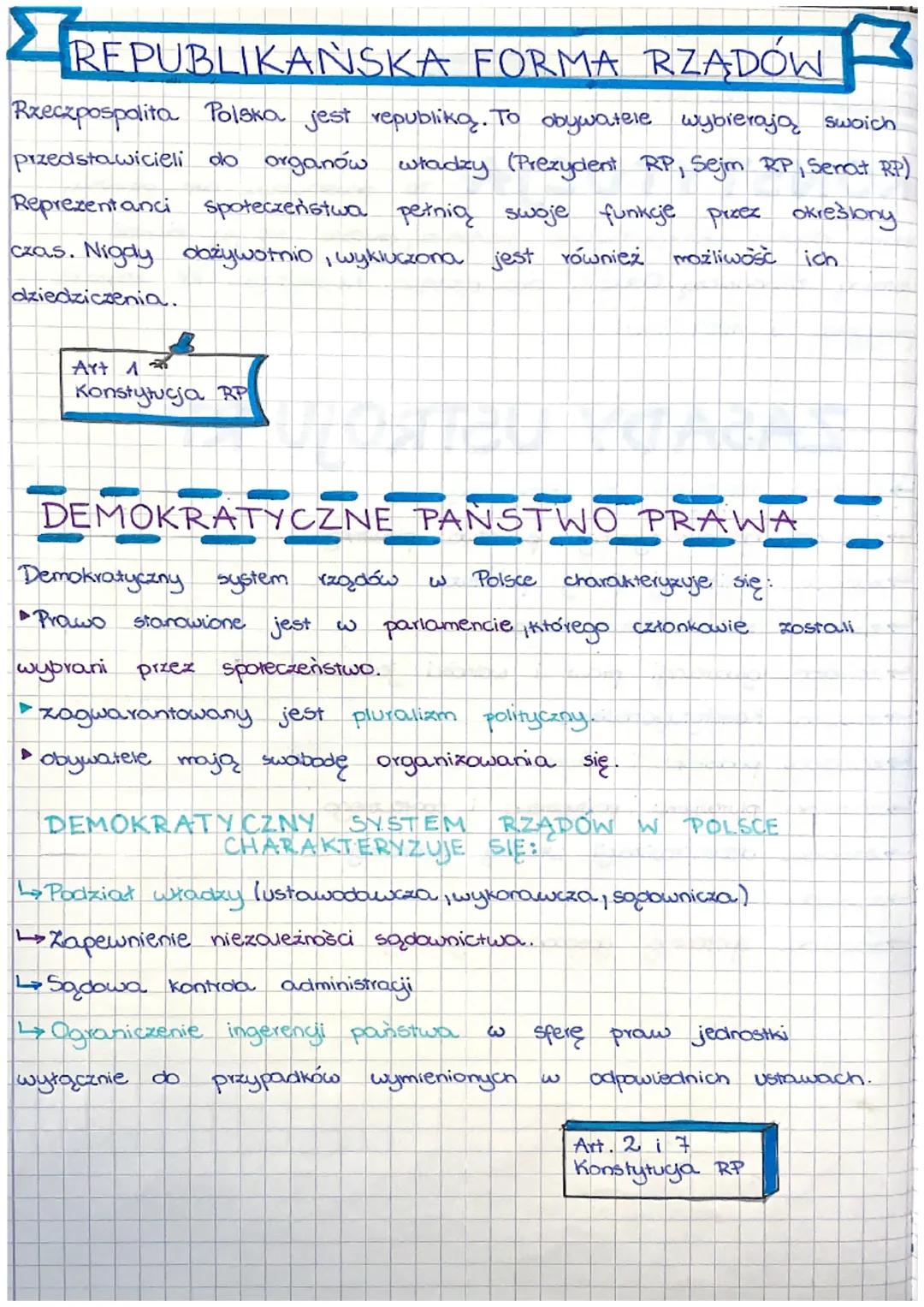 KONSTYTUCJA
to podstawowy akt
prawny,
który reguluje funkcjonowanie państwa, określa się ją również
ustawą zasadniczą. Obecnie obowiązująca