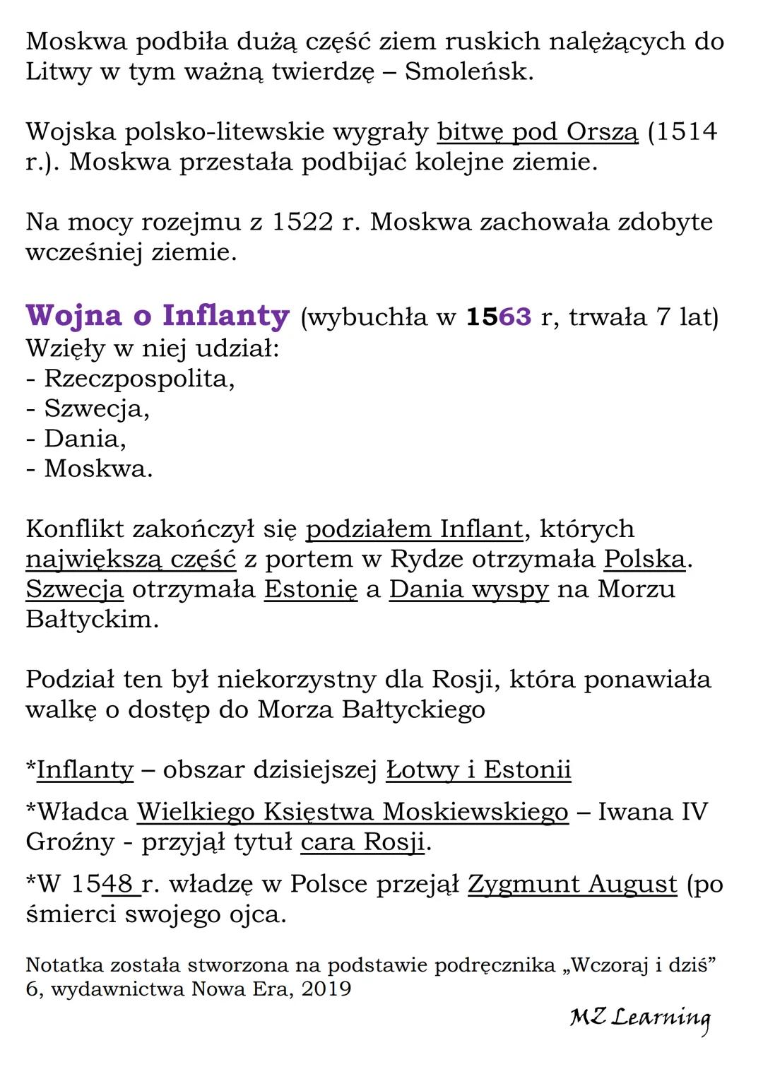 W czasach ostatnich
Jagiellonów
Kl. 6, NE
Ostatnimi władcami z dynastii Jagiellonów na polskim
tronie byli Zygmunt I Stary oraz jego syn Zyg