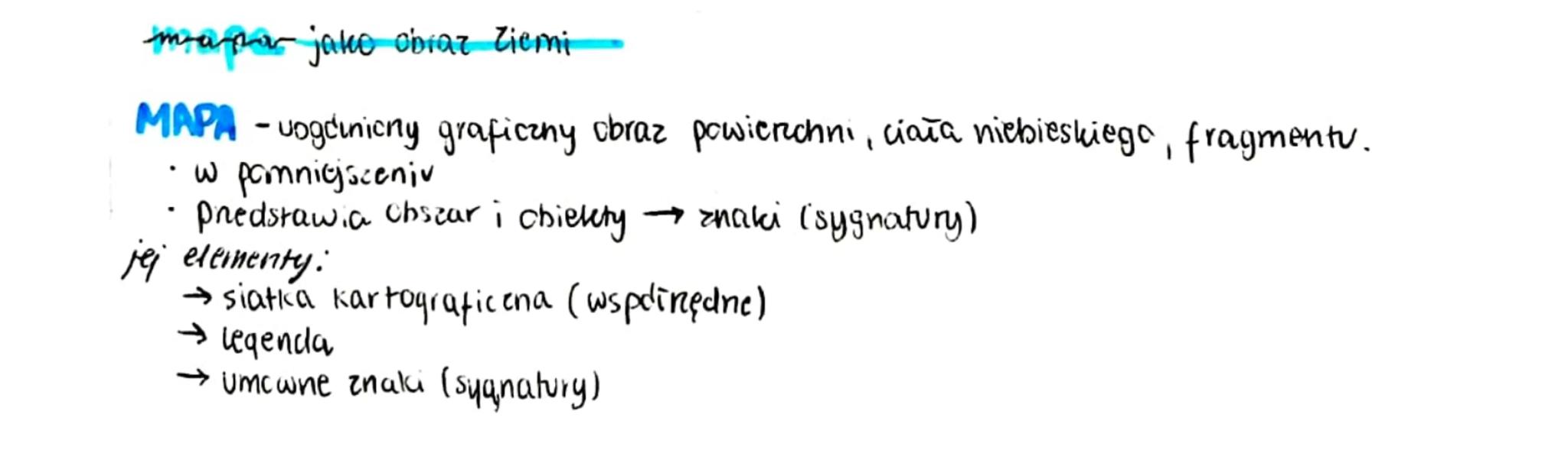 mapa jako obraz Ziemi
MAPA - Jogdinicny graficzny obraz powierzchni, ciała niebieskiego fragmentu.
w pomniejszeniv
.
predstawia chscar i chi