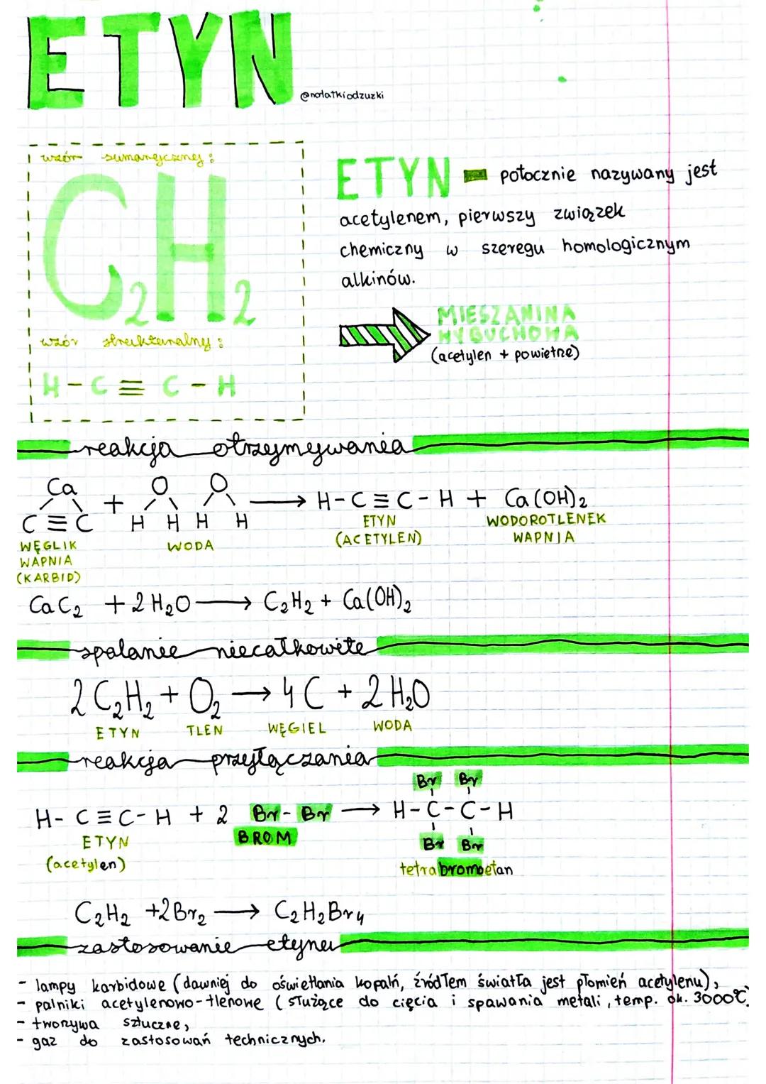 <h2 id="introduction">Introduction</h2>
<p>Etyne, also known as acetylene, is the first compound in the homologous series of alkynes. It ha