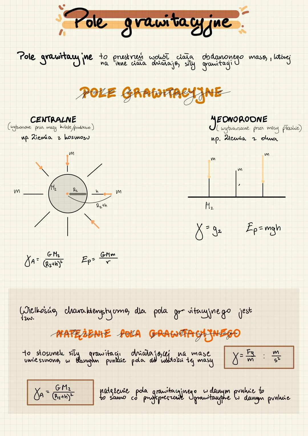 Prawo powszechnego ciążenia
Oddziaływanie grawitacyjne to oddziaływanie
• Prawo powszechnego cistenia
siła oddriałowywana grawitacyjnego dwo
