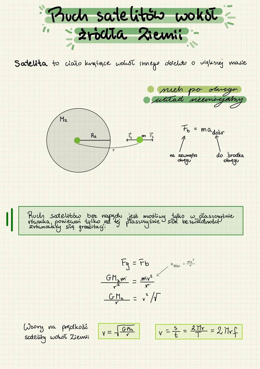 Prawo powszechnego ciążenia
Oddziaływanie grawitacyjne to oddziaływanie
• Prawo powszechnego cistenia
siła oddriałowywana grawitacyjnego dwo