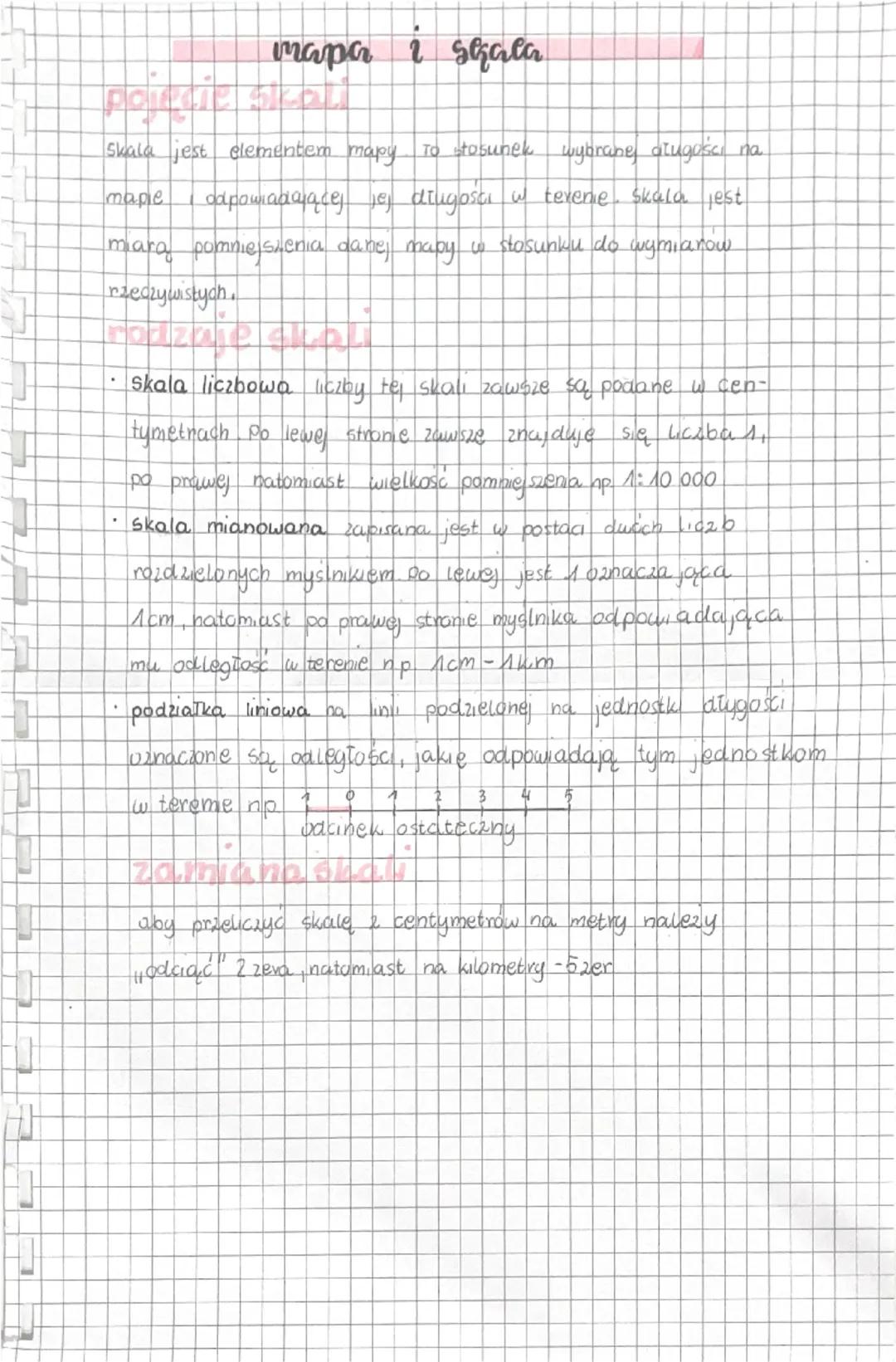 mapa i skala
porcie skaut
Skala jest elementem mapy To stosunek wybrane długości na
maple odpowiadające je długości w terenie. Skala jest
ma