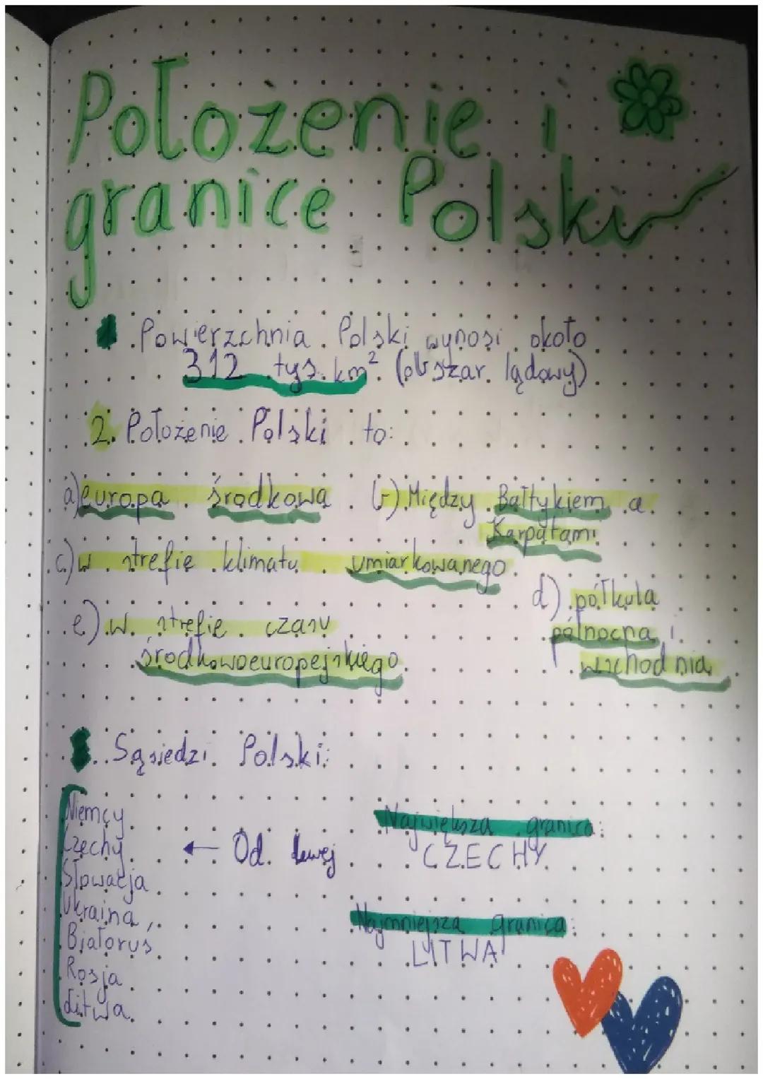 Położenie i Granice Polski Geografia klasa 7