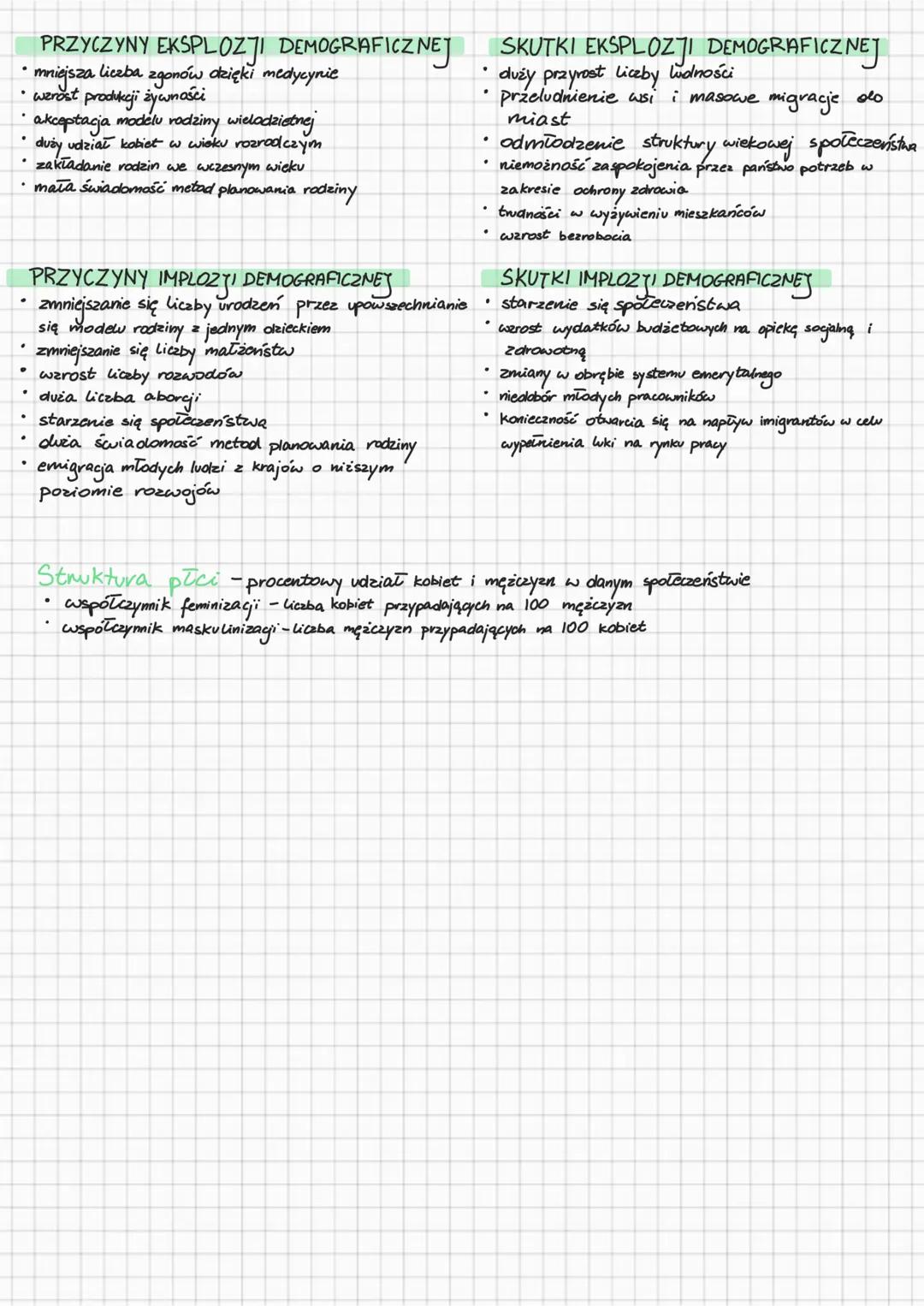 ROZWÓJ DEMOGRAFICZNY
Model przejścia demograficznego (teoria rozwoju demograficznego) składa się z pięciu etapów, nazywanych
fazami rozwoju