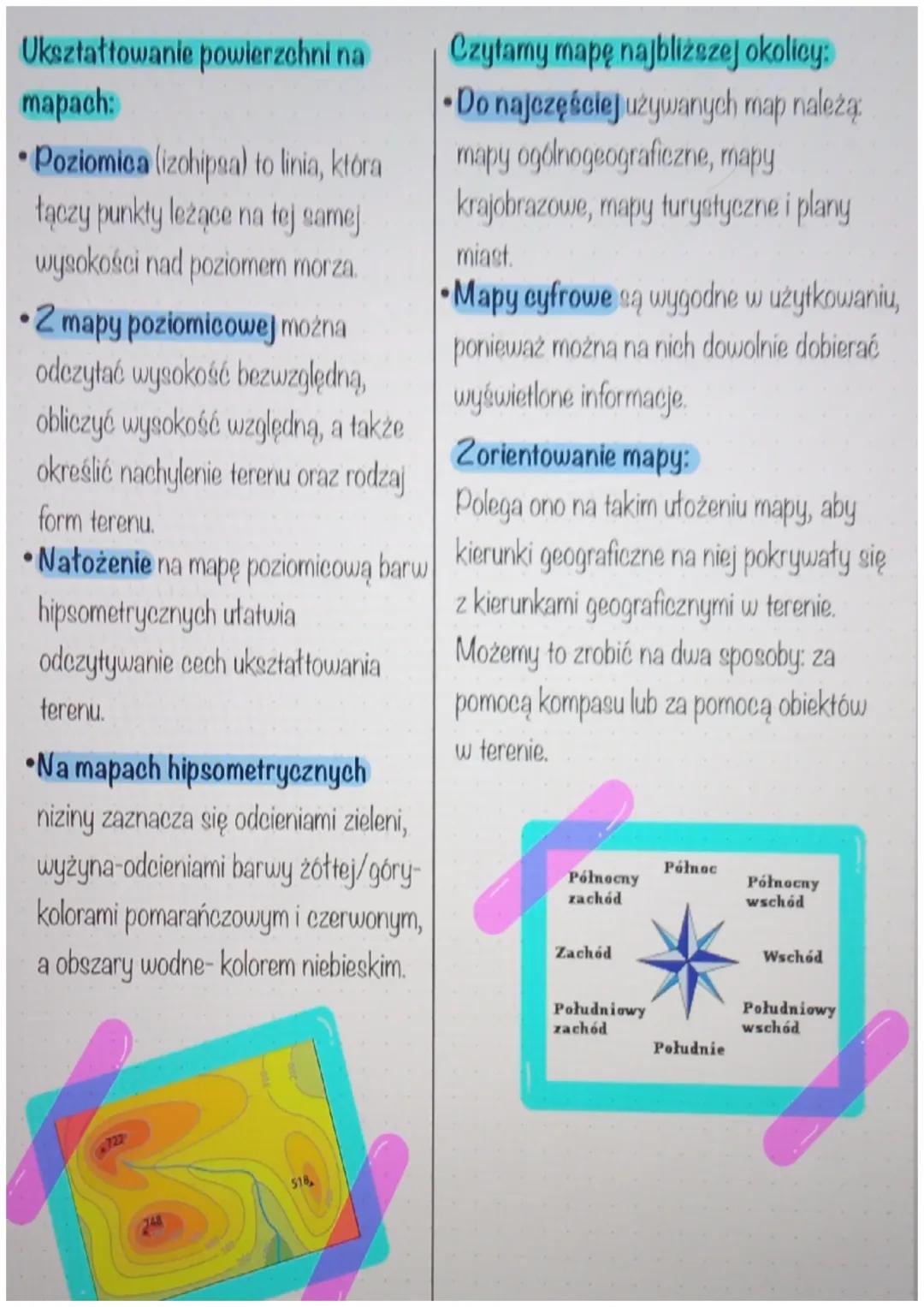 Geografia Qunt Mapa Polakt
Mapa i skala:
•Mapa-obraz powierzchni Ziemi lub jej
fragmentu widzianego z góry,
przedstawiony na płaszczyźnie i