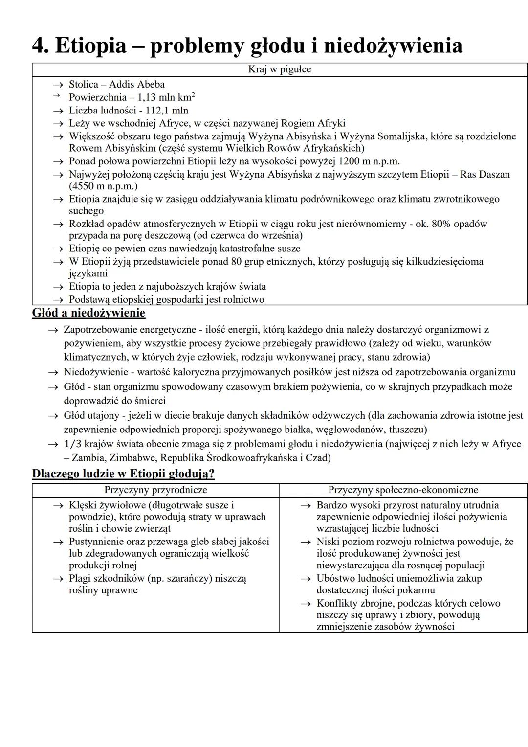 # 1. Środowisko przyrodnicze Afryki
Ukształtowanie terenu
Afryka jest kontynentem typowo wyżynnym (średnia wysokość wynosi 658 m n.p.m.)
