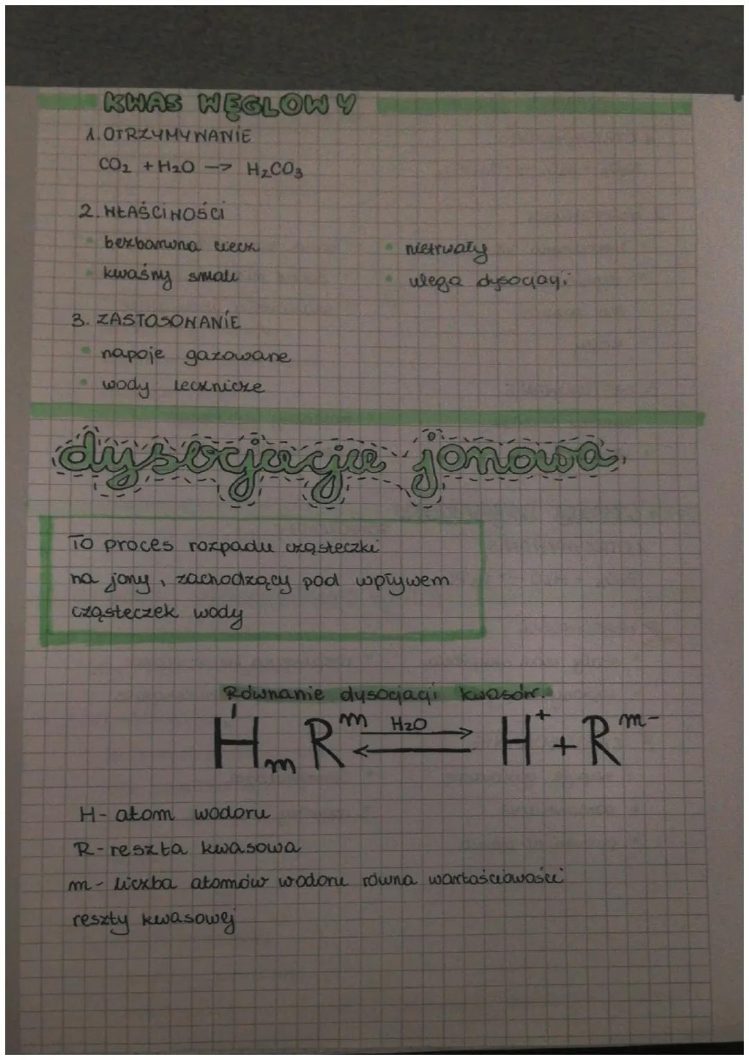 chemi a
lwury
wzór
rodzaj kwasu
Chloromodoroxy HCL
siarkokodorowy
H₂S
H2SO3
H₂SO4
HNO3
Hạ CO,
siarkory (M)
siarkory (M)
azotowy (v)
węglowy