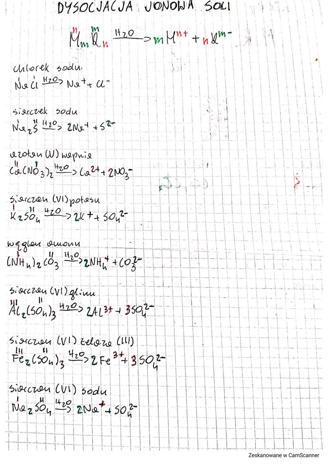 DYSOCJACJA JONOWA SOLI
m
Mm n
chlorek sodu.
Naci H2O, Netta-
siarczek sodul
Ners 120, Znet+52-
H2O от нит тикт-
a rotan ши) терпія
састо 3),