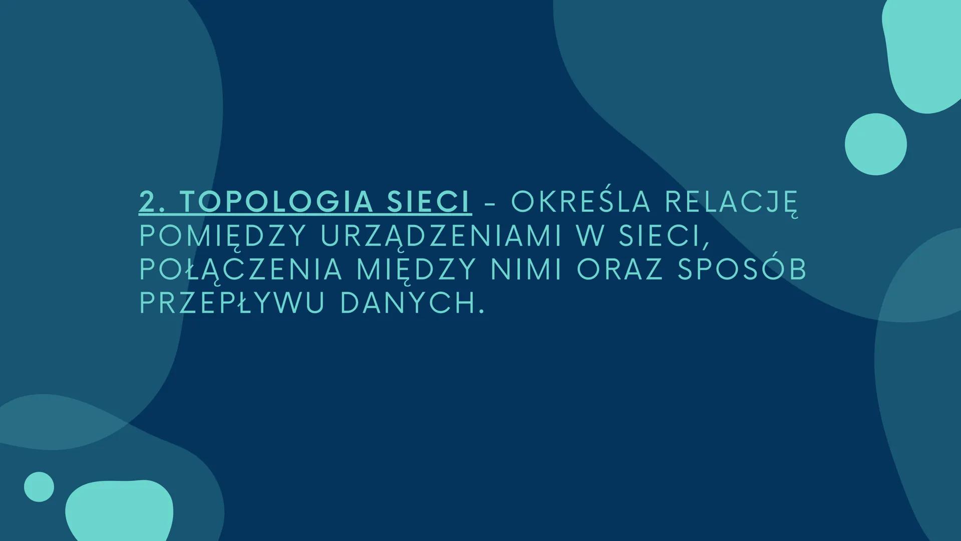 # SIECI
## KOMPUTEROWE 1.Rodzaje sieci
2. Topologie sieci
3. Media transmisyjne
4. Modele warstwowe
5.Protokoły warstwy aplikacji # 1. RODZA