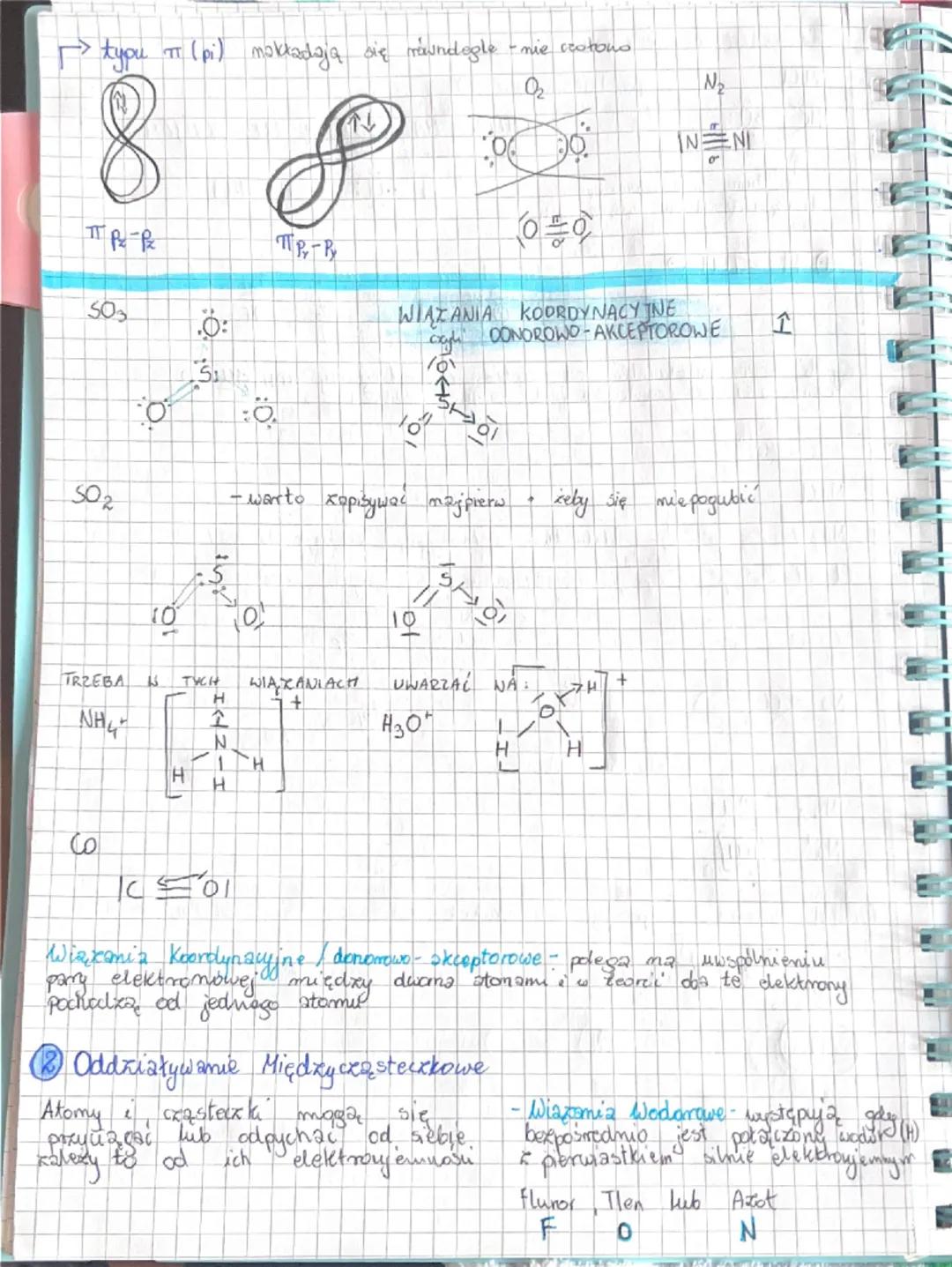 Wiązania
♡
♡
Chemiczne
1 Rodzaje Wizxan
ΔΕ-охпаспеше
elektroujemnos
KONALENCYJNE
niemetal-niemetal
ΔΕ: Ο-0,4
Txawsze jak jest cząst.
ho