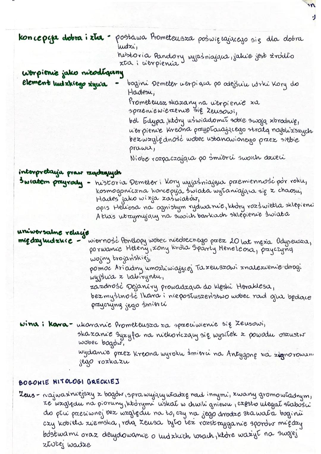 for
: moralność,
mit- opowieść o stałej strukturze fabularnej, stanowi wyraz zbiorowych
przeżyć, nazywa i wyjaśnia wszelkie zjawiska, które