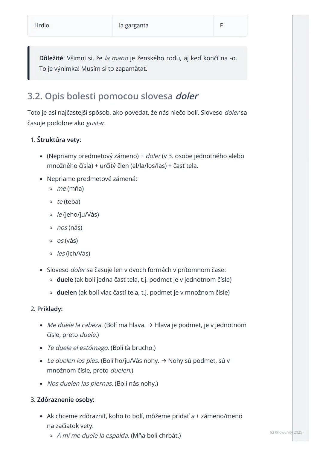 # Časti tela a opis bolesti
1. Prehľad témy: Časti tela a opis bolesti
Táto téma je super dôležitá, lebo sa naučíme, ako pomenovať rôzne č