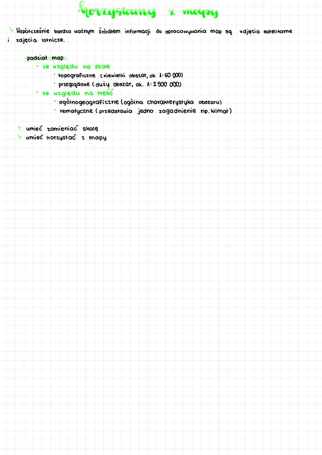 horeystamy a moyoy
Współcześnie bardzo ważnym źródłem informacji do opracowywania map są zdjęcia satelitarne
i zajęcia lotnicze.
podział map