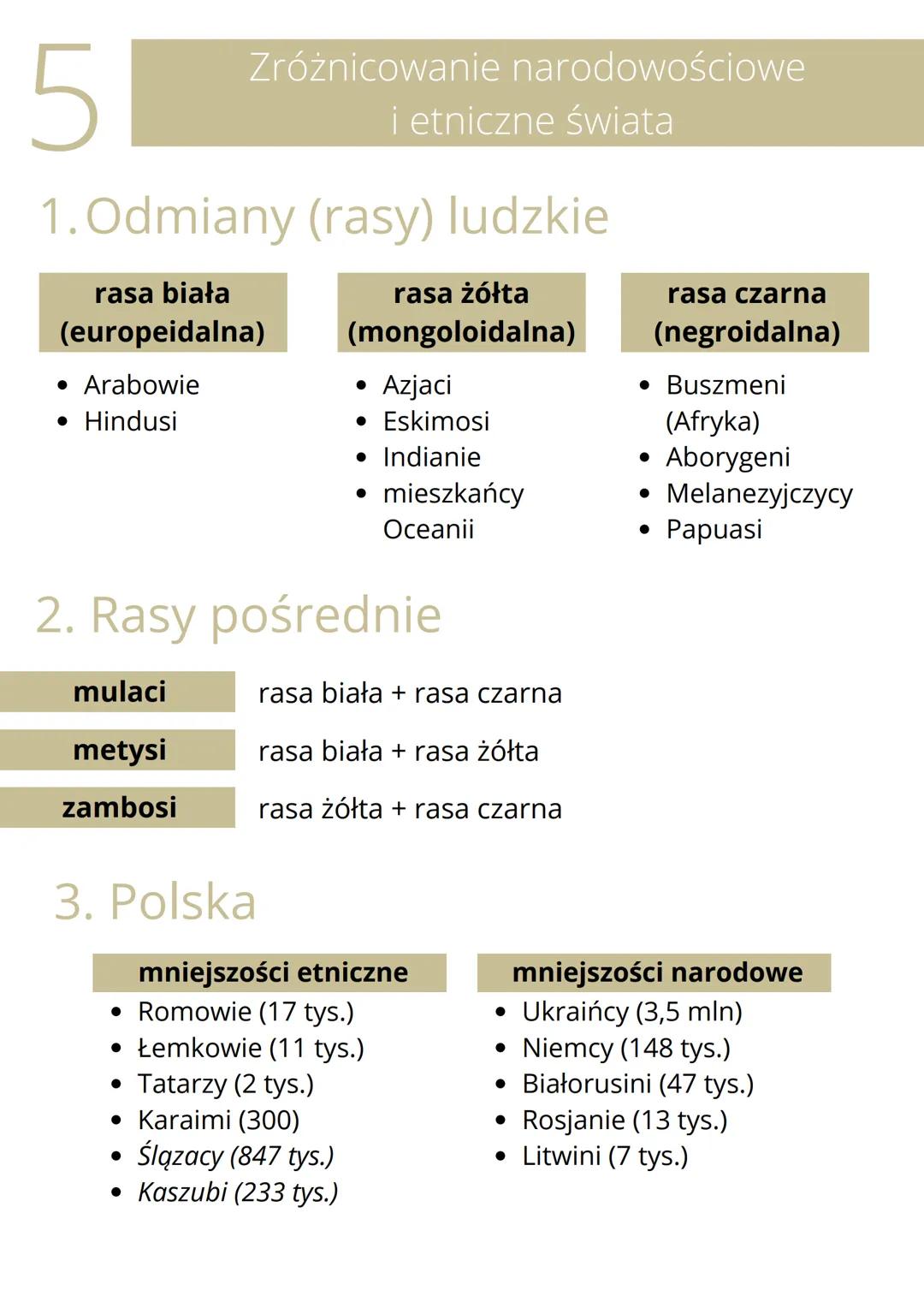1
# Liczba ludności świata i jej zmiany
## 1. Liczby
Liczba ludności na świecie - ok. 8 mld
Top 5 państw świata pod względem ludności:
*