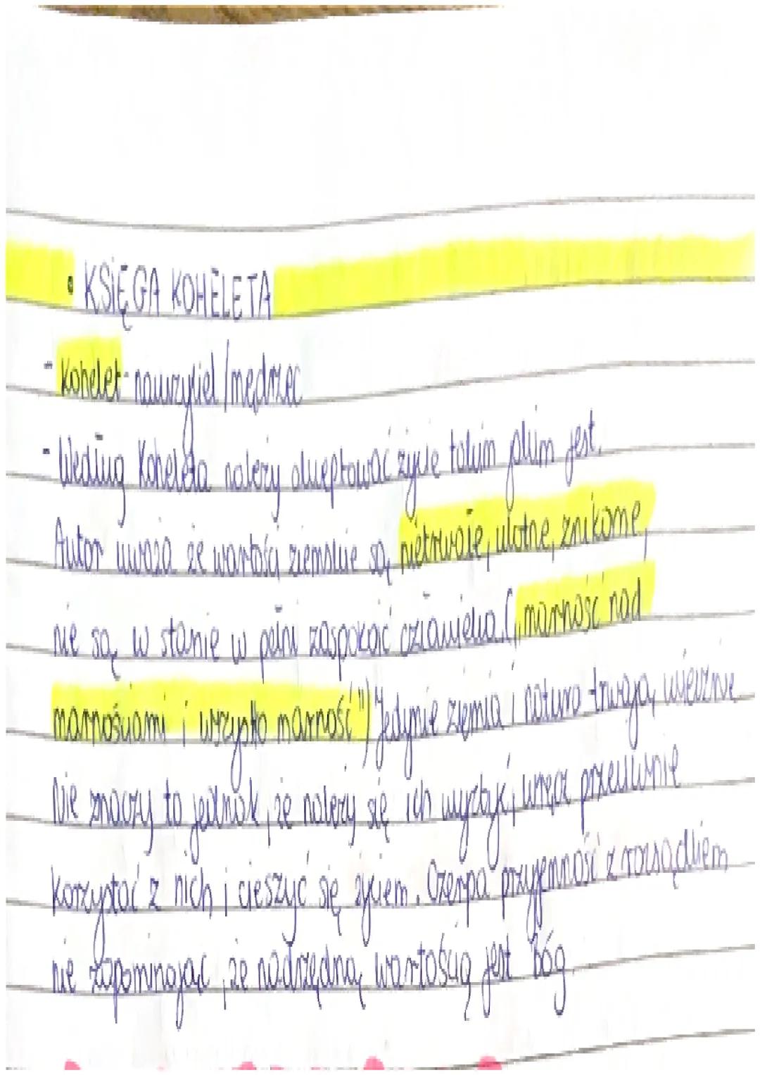 TEL
• NAZWA - nazwa Biblia" pochodzi od greckiego Towa, tiblios"
zwój, usięgę (Lmn biblia) Dosłownie biblia znaczy
co znacz
علمنا
0
wier ksi