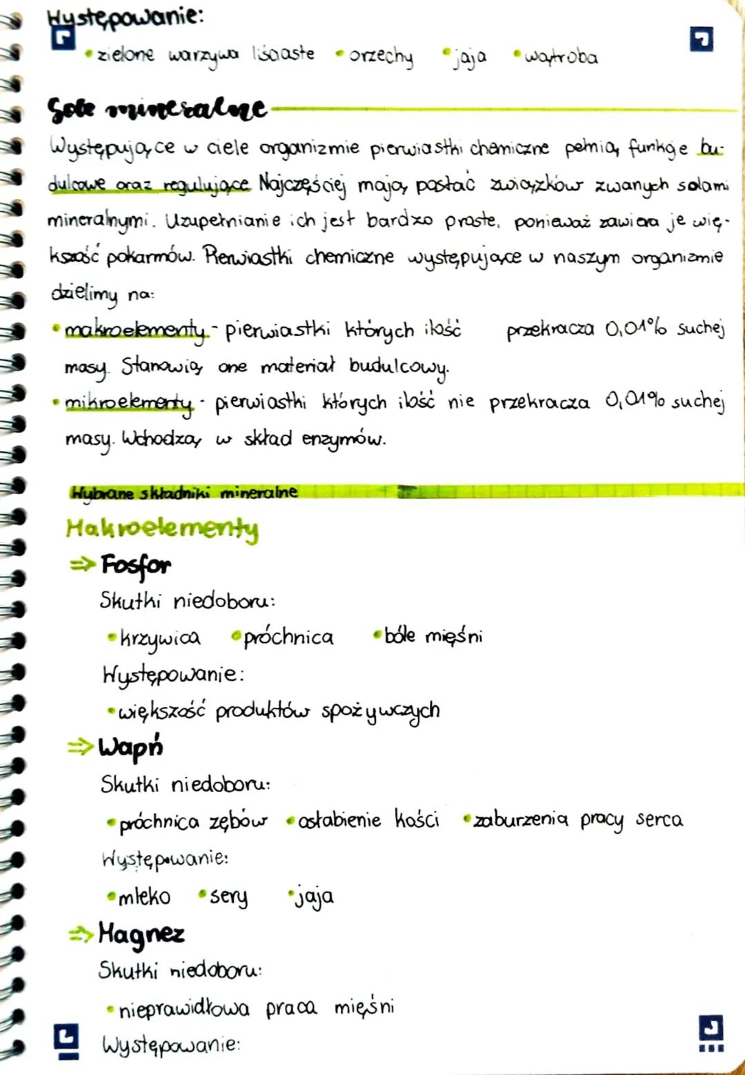 Witaminy
witaminy
Witaminy muszą być dostarczane z pożywieniem, ponieważ w większo
ści nie możemy ich wytworzyć samodzielnie. Zalicza się je