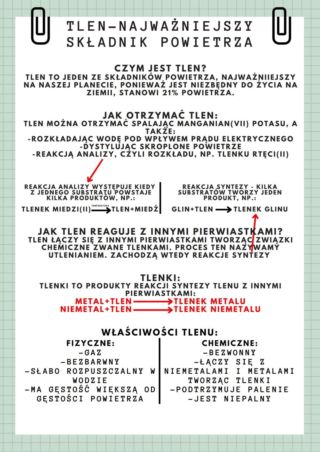0
TLEN-NAJWAŻNIEJSZY
SKŁADNIK POWIETRZA
CZYM JEST TLEN?
0
TLEN TO JEDEN ZE SKŁADNIKÓW POWIETRZA, NAJWAŻNIEJSZY
NA NASZEJ PLANECIE, PONIEWAŻ