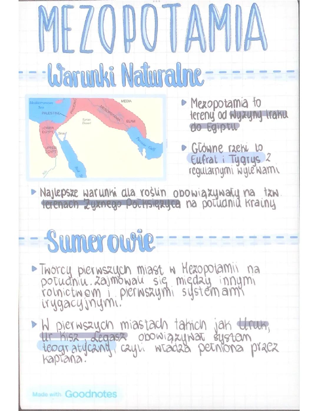Starozytna mezopotamia