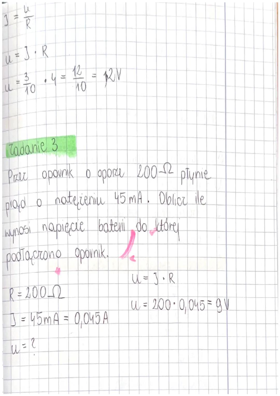 12/12/2022
T: Opor elektryczny Prano
Ohma.
1. Opor elektryczy to ilovar napięcia
na danym elemencie i natężenia
pradu płynącego przez ten