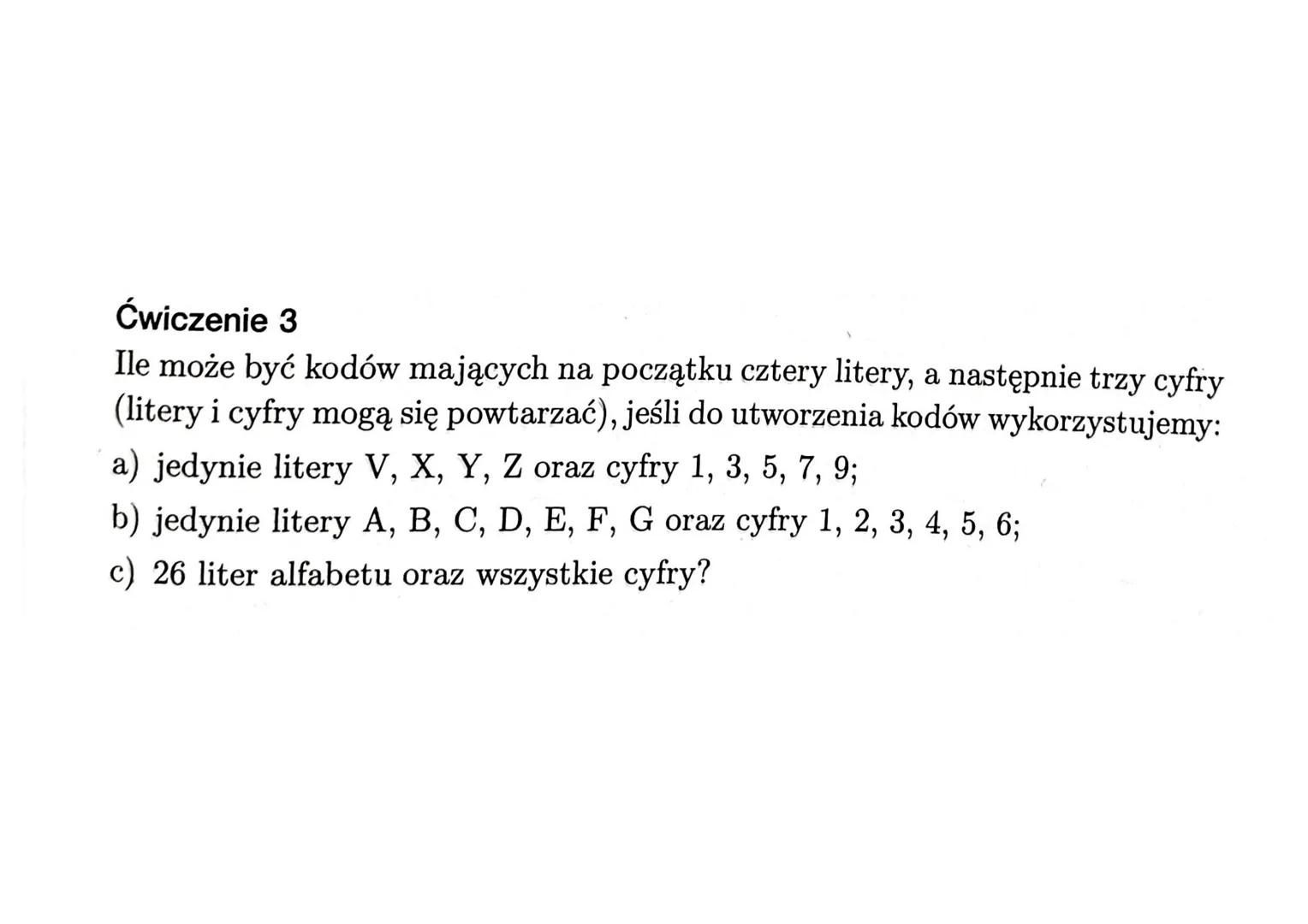 4.1. REGULA MNOŻENIA
Reguta mnożenia
Jeżeli pewien wybór polega
decyzję moxina podjąć
ma kn sposobów, to takiego wyboru mozina dokonać
Zadan