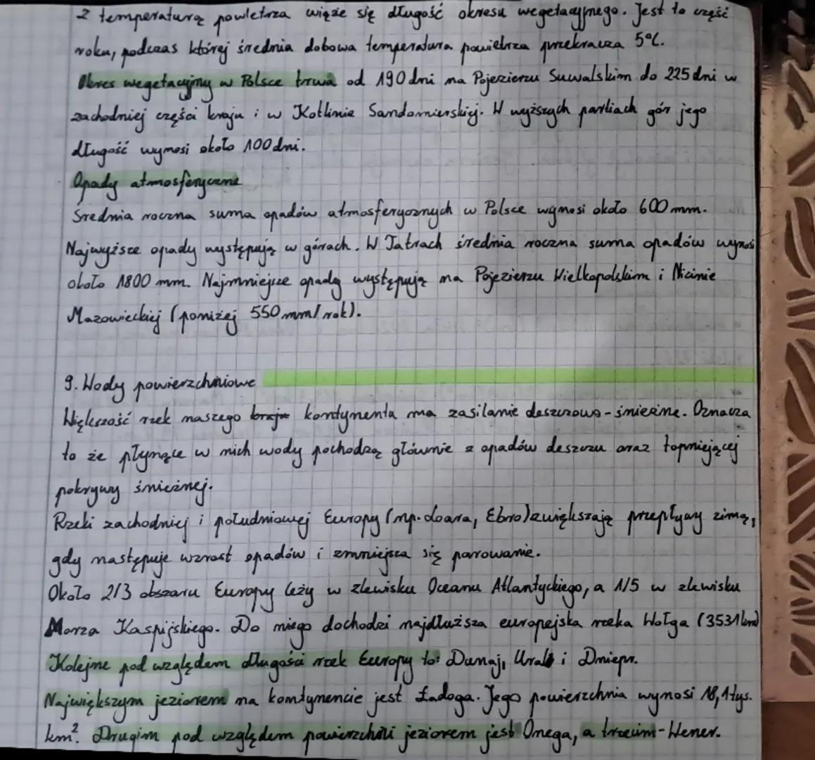 S rodowisk o
p r z y
1. Polozenie i
v od nic z e
granice
Polski
Polska leży w contralnej części Europy, w dużej izgici ma Nizinie Środkowoeu
