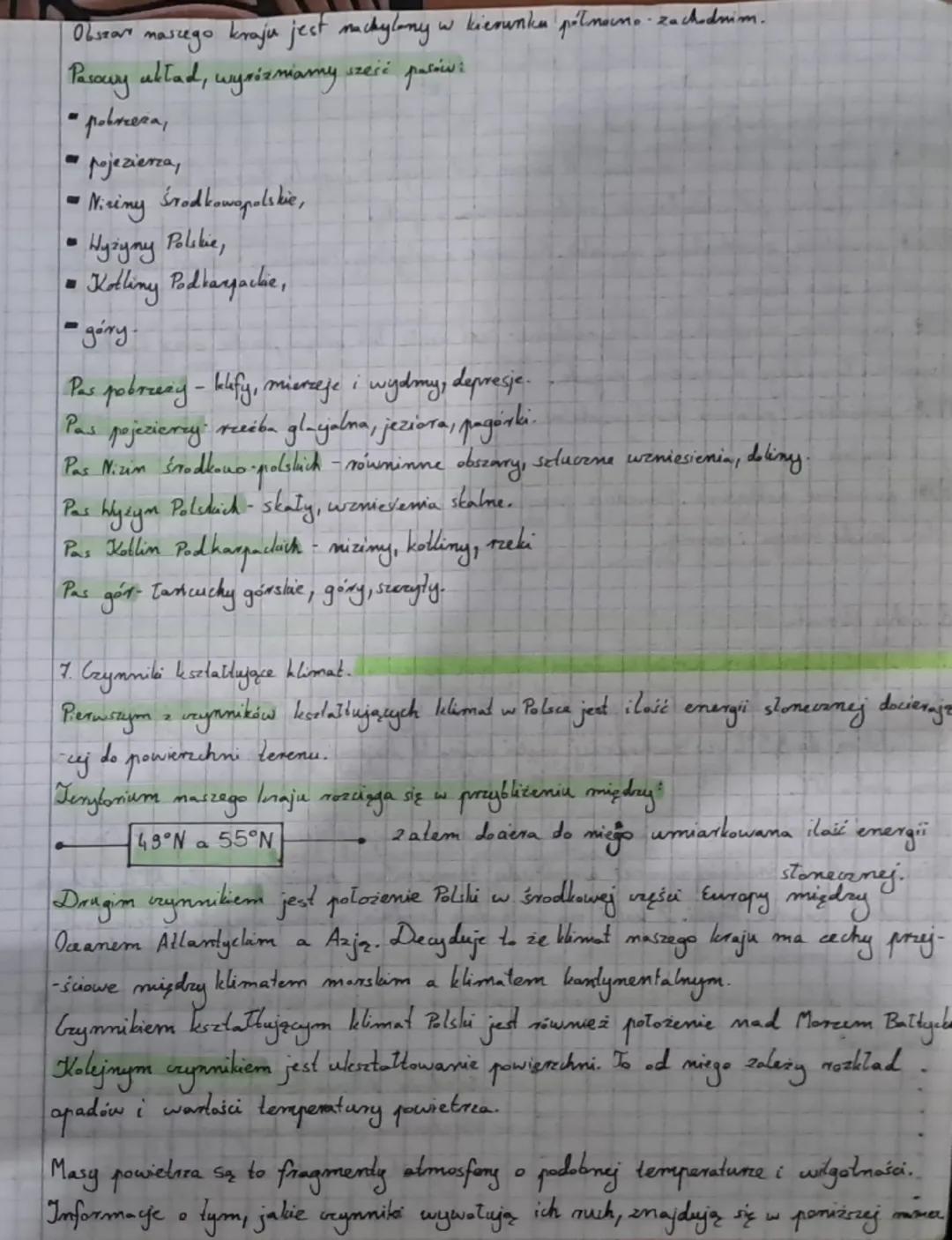 S rodowisk o
p r z y
1. Polozenie i
v od nic z e
granice
Polski
Polska leży w contralnej części Europy, w dużej izgici ma Nizinie Środkowoeu