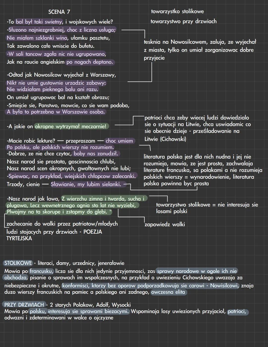 # DZIADY 3 ADAMA MICKIEIWCZA
- dramat szekspirowski - "Romeo i Julia" - przełom renesansu i baroku
- tragedia antyczna - "Antygona"
- trage