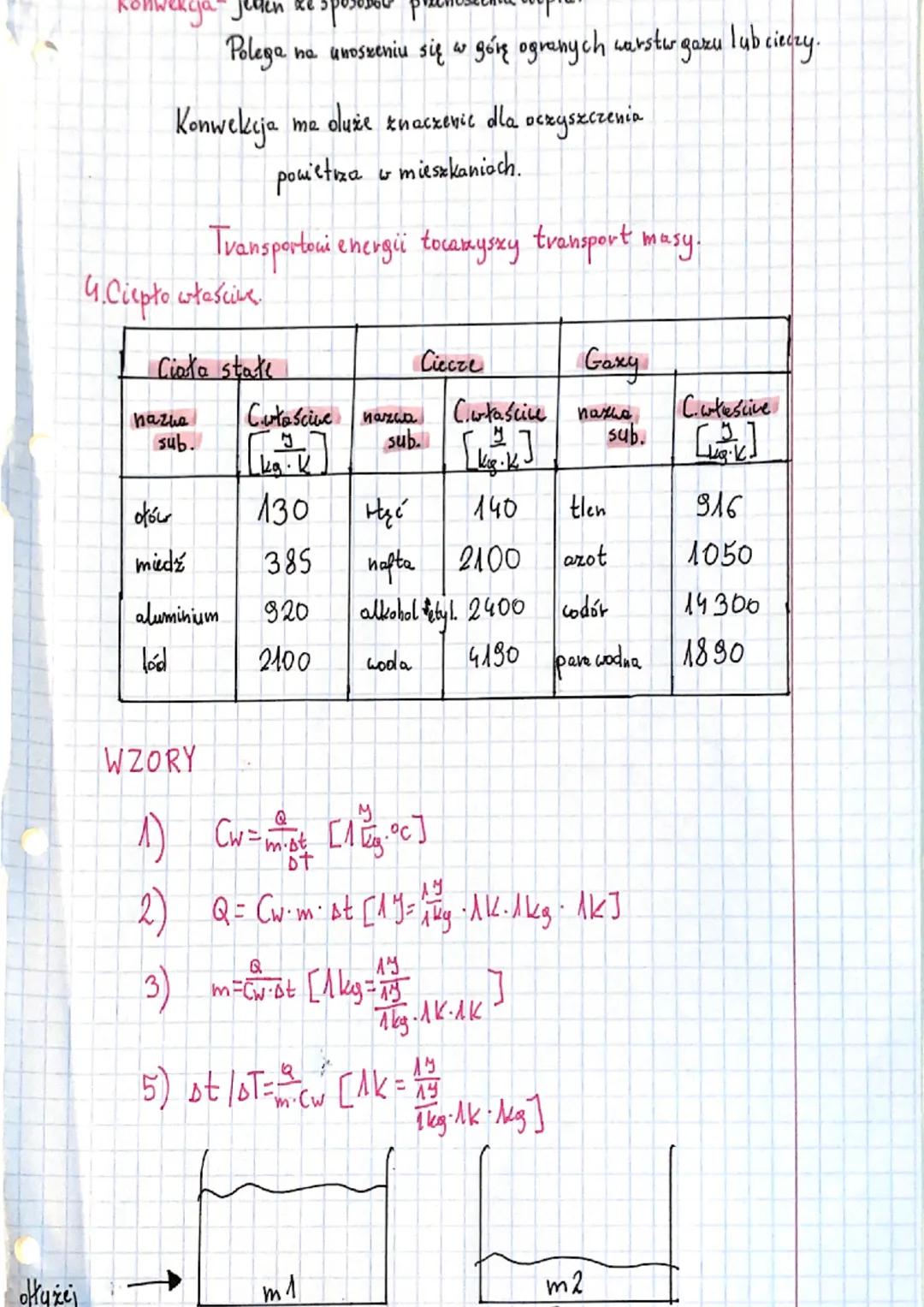 7
(1
MZIAWISKACH CIEPU
P. Energia wewnętrzna i jej zmiana przez wykonanie pracy.
Energia wew. ciała to suma energi kinetycznych chaotycznego