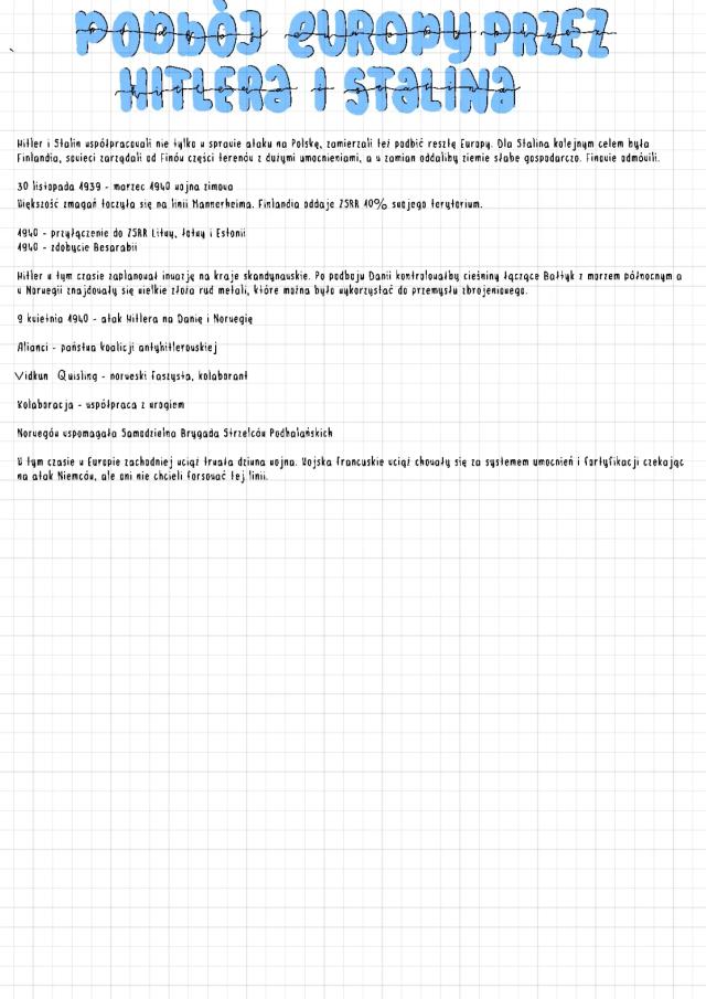 Know podbój Europy przez hitlera i Stalina thumbnail