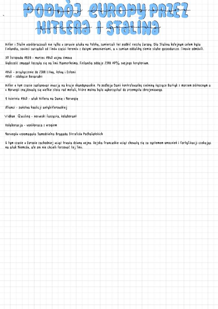 Know podbój Europy przez hitlera i Stalina thumbnail