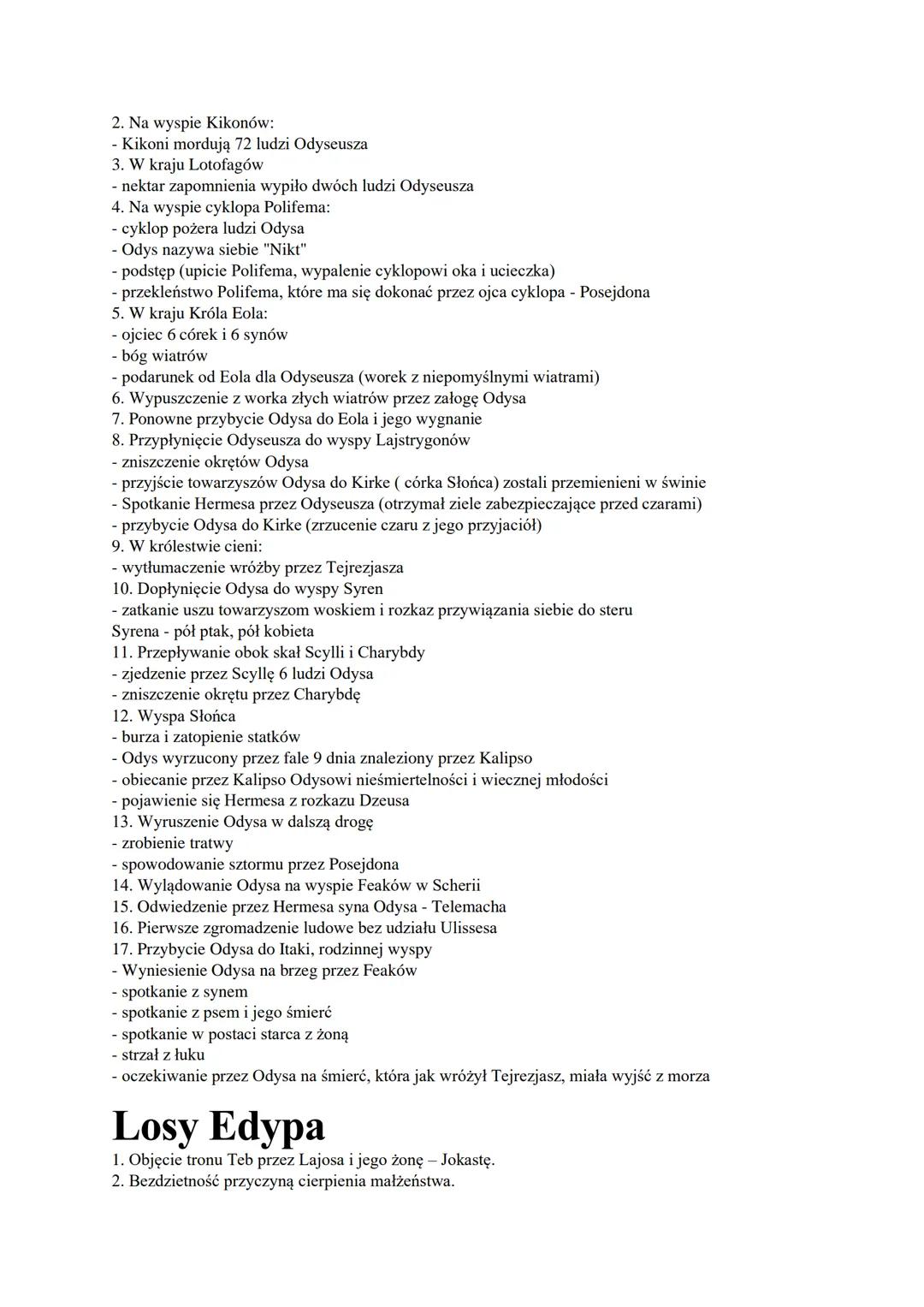 # Mitologizmy
Koń trojański - oznacza zdobycz przynoszącą zgubę, złowrogi, niebezpieczny podarunek.
Męki Tantala - cierpienie, które poleg