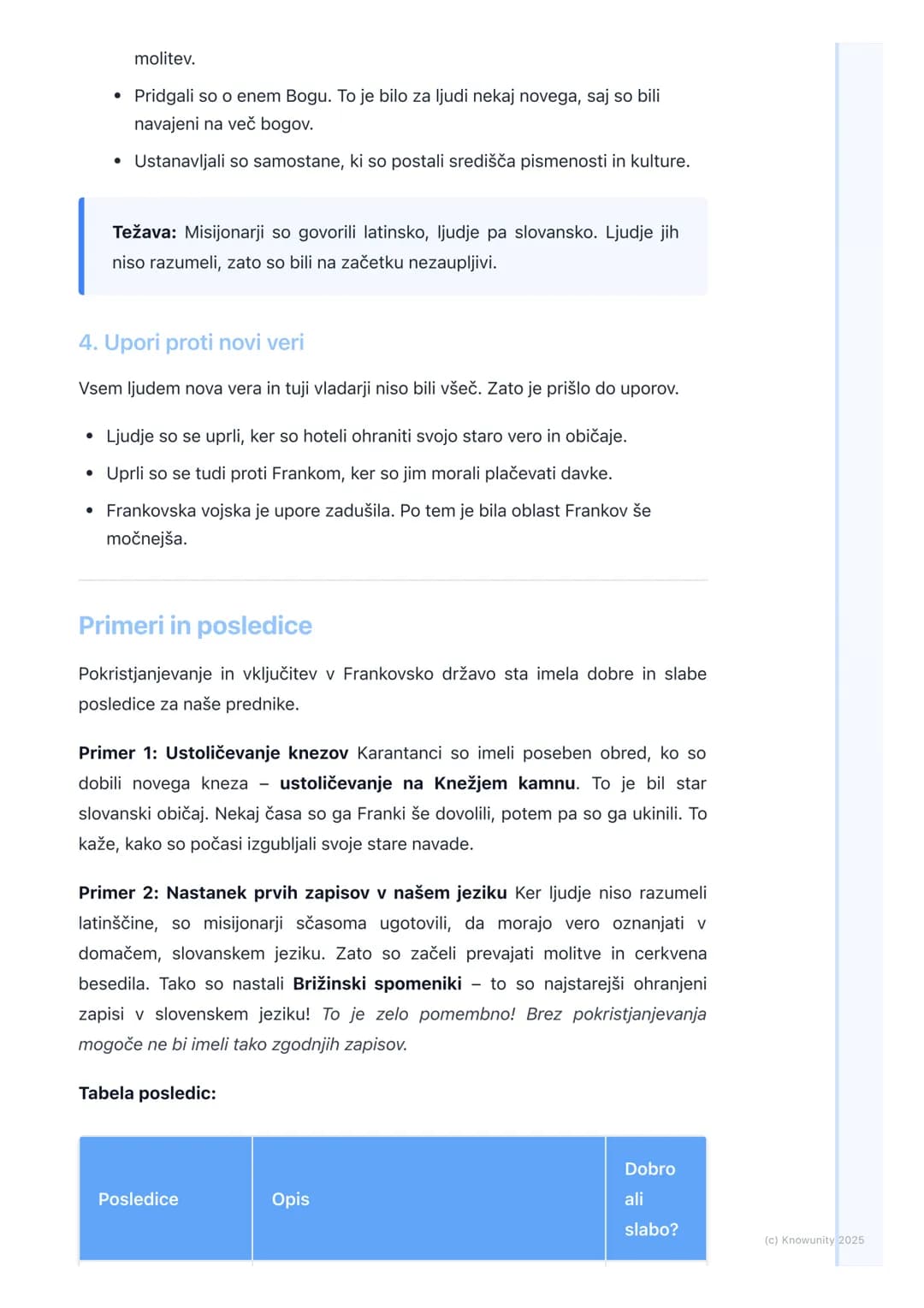 # Pokristjanjevanje in vključitev
v frankovsko državo
Pokristjanjevanje in vključitev v frankovsko državo
To je nadaljevanje snovi o Karan