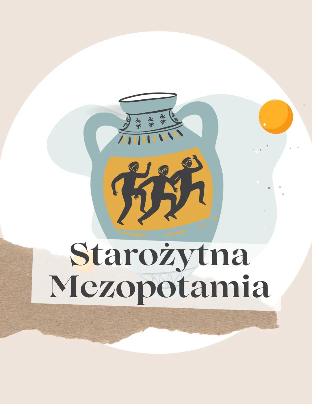 贼
Starożytna
Mezopotamia Warunki naturalne
Mezopotamia międzyrzecze Eufratu i Tygrysu - wchodzi w skład
tzw. żyznego półksiężyca.
Dla rozwoj