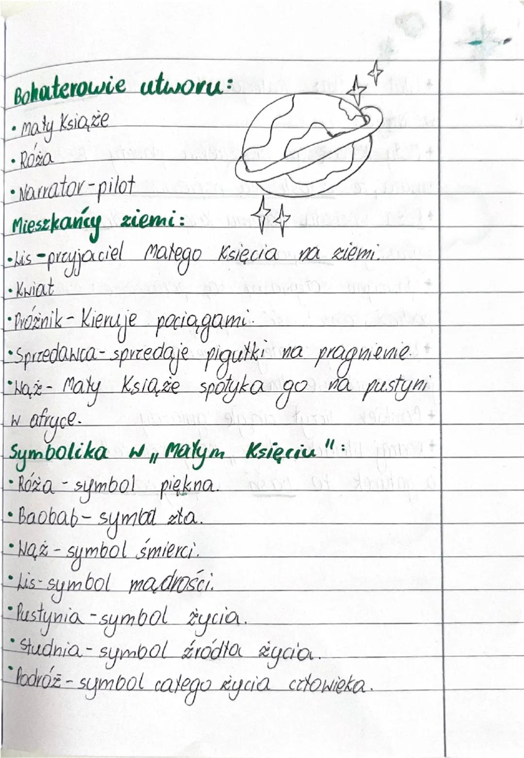 lukija
temat: Nowa lektara pt. „Maty Książe".
pierwsze wydanie: kwiecień 1943r.
autor: Antoine de Saint- exupery.
gatunek i epoka: fanta