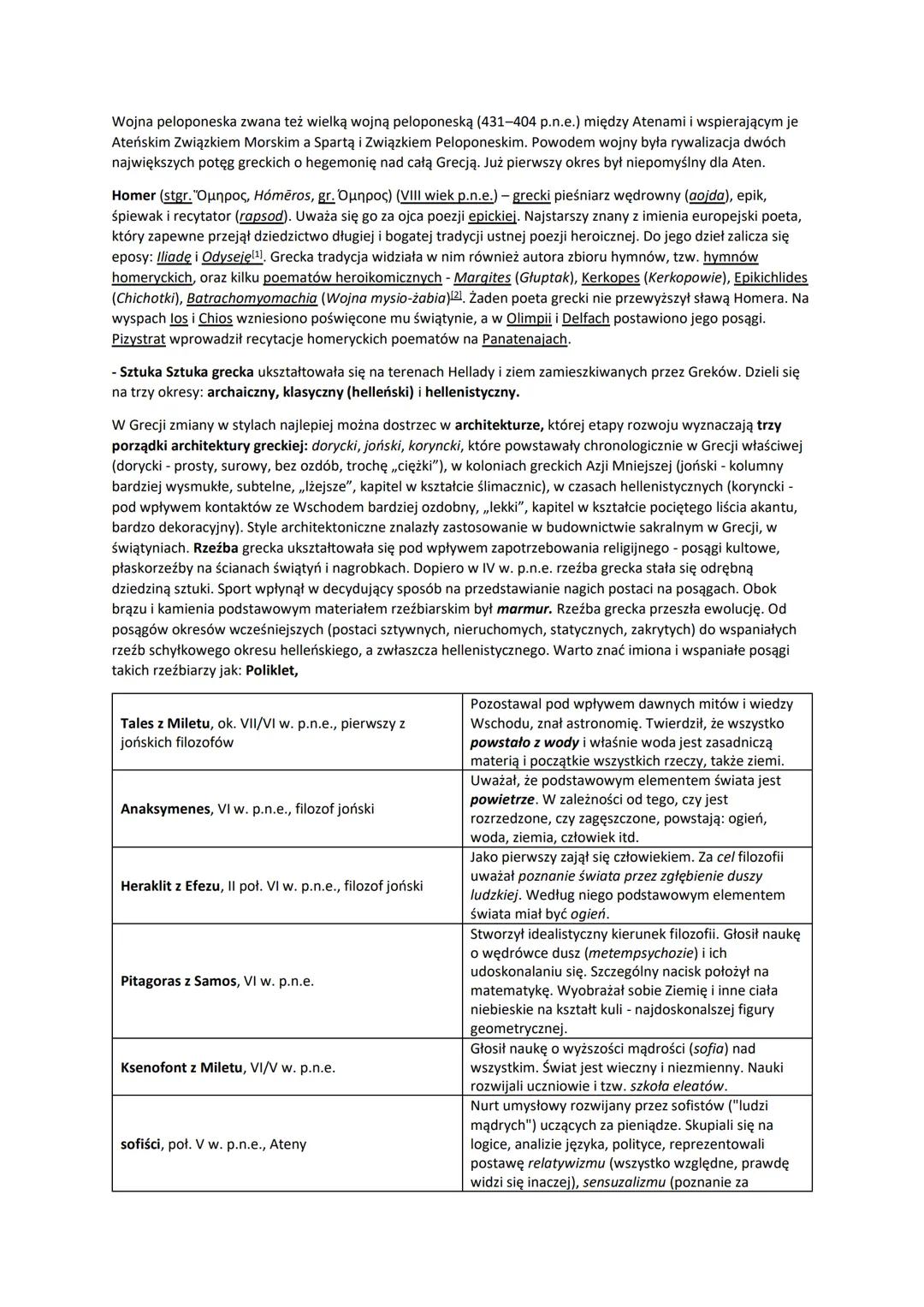 Starożytna Grecja - Położenie i warunki Naturalne
Większość terenów Grecji stanowią góry, a niewielkie żyzne równiny wtłoczone są między ma