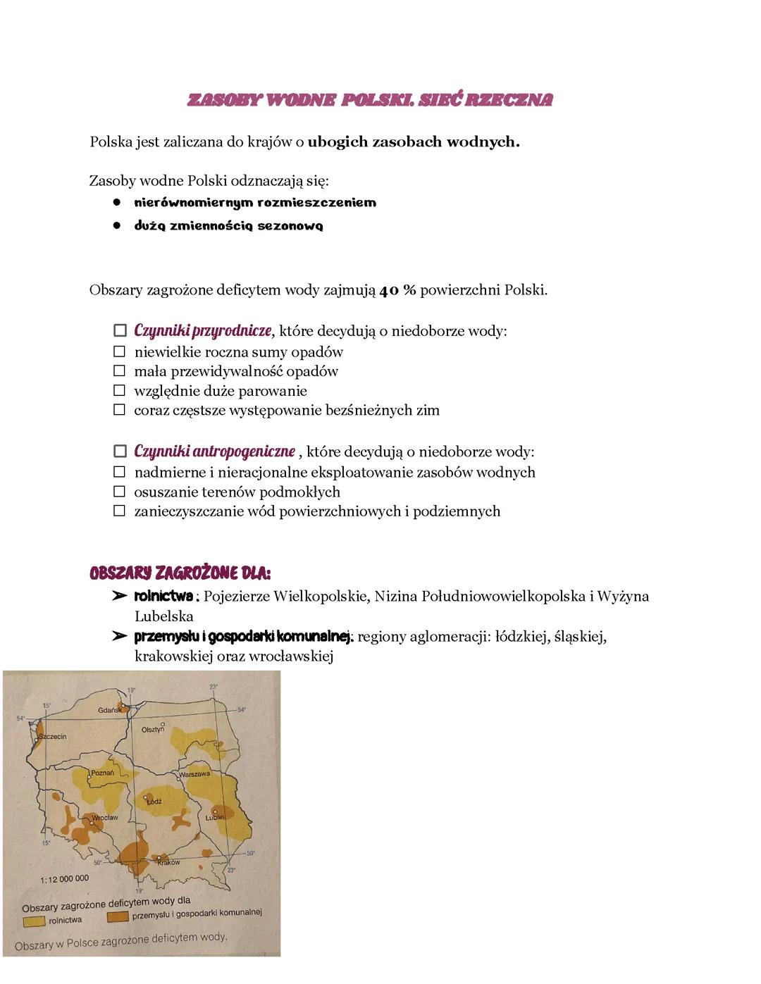 ZRÓŻNICOWANIE ŚRODOWISKA PRZYRODNICZEGO POLSKI (3)