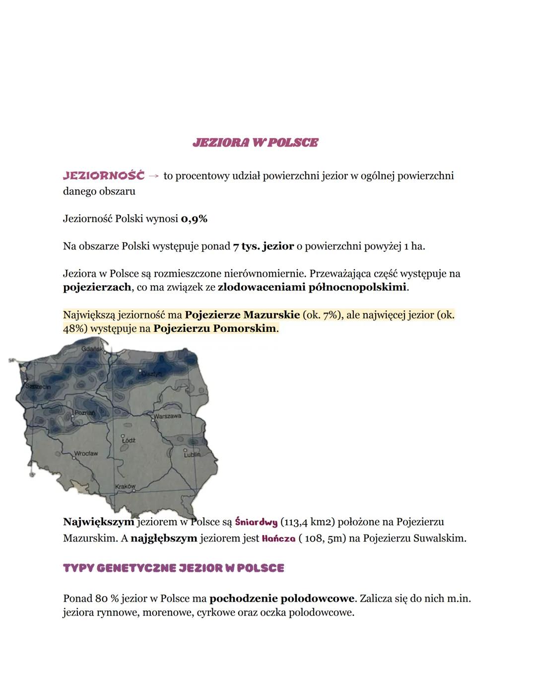 Szczecin
1:12 000 000
ZASOBY WODNE POLSKI. SIEĆ RZECZNA
Polska jest zaliczana do krajów o ubogich zasobach wodnych.
Zasoby wodne Polski odzn