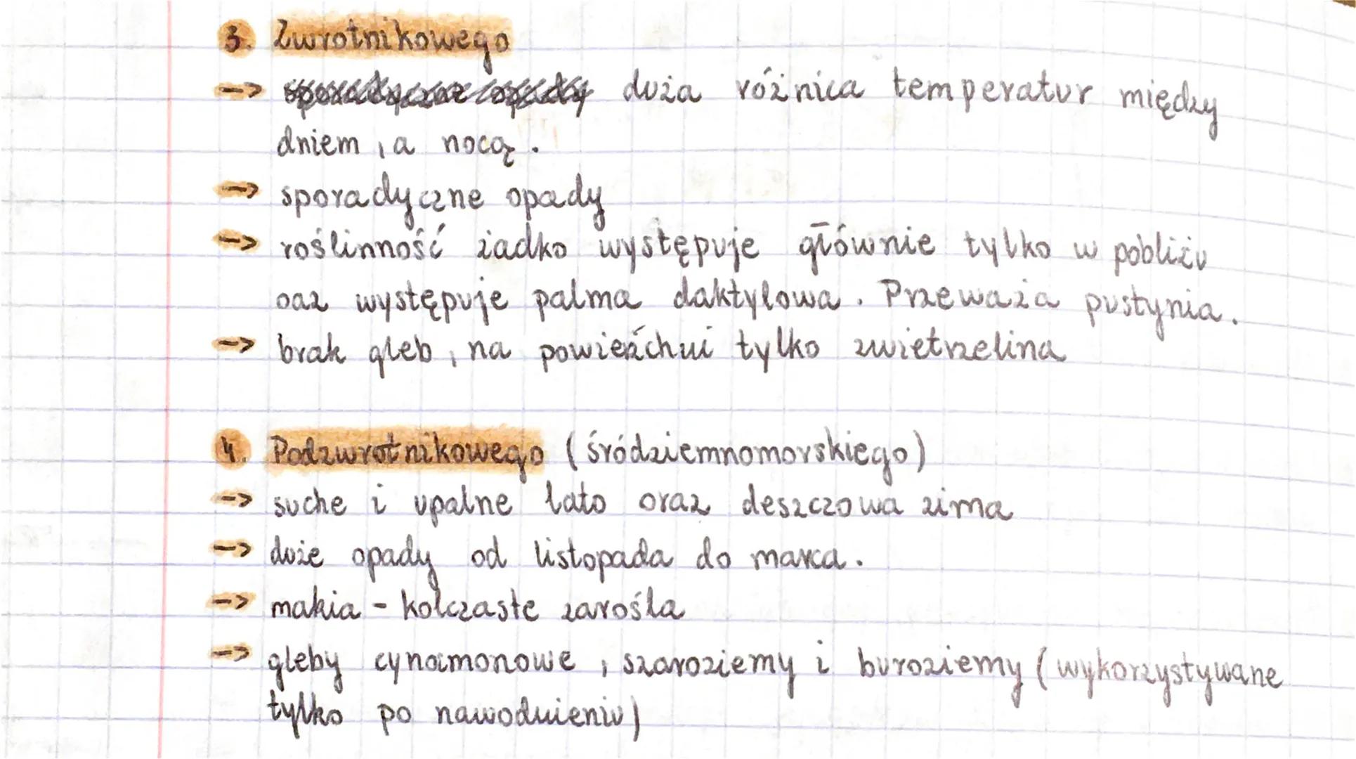 STREFY KLIMATYCZNE, ROSLINNE I GLEBOWE
4. Równikowego
-> bardzo mate amplitudy temperatury (wysoka przez cały rok)
-> duże opady w postaci d
