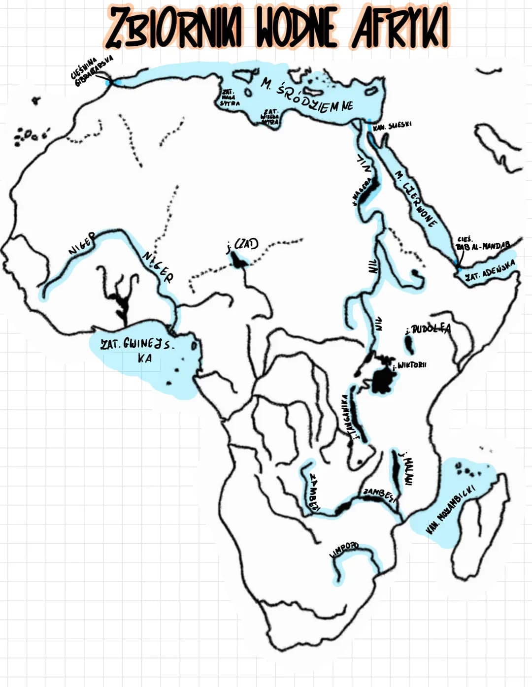 Mapa Polityczna Afryki Po Polsku Pa stwa Stolice I Granice Geografia mapa-polityczna-afryki-po-polsku-pa-stwa-stolice-i-granice-geografia